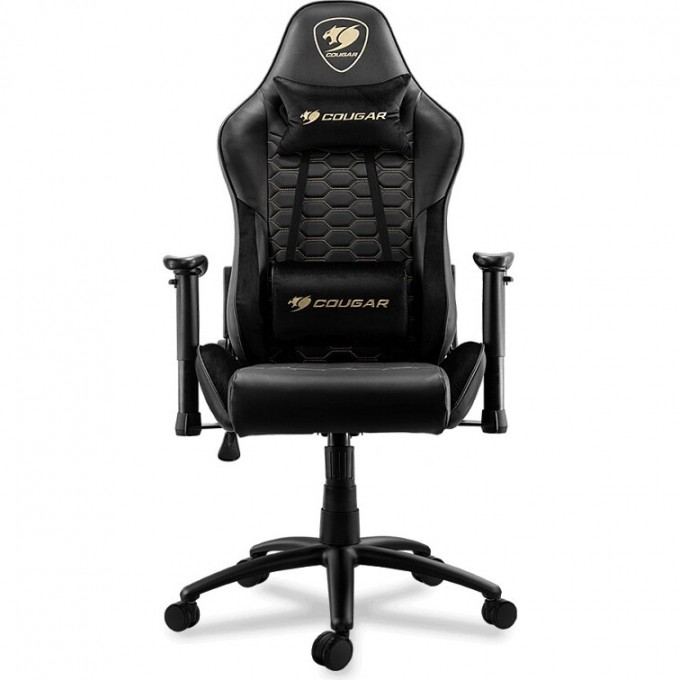 Кресло компьютерное игровое COUGAR BLACK-GOLD OUTRIDER Royal Кресло компьютерное игровое COUGAR BLACK-GOLD OUTRIDER Royal