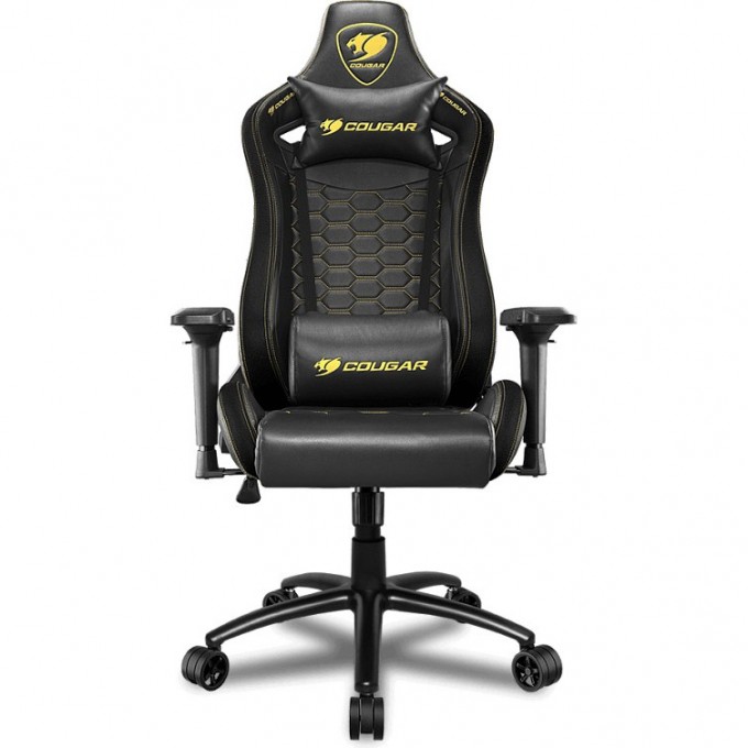 Кресло компьютерное игровое COUGAR BLACK-GOLD OUTRIDER S Royal Кресло компьютерное игровое COUGAR BLACK-GOLD OUTRIDER S Royal