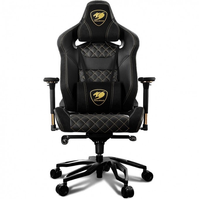 Кресло компьютерное игровое COUGAR BLACK THRONE ROYAL Кресло компьютерное игровое COUGAR BLACK THRONE ROYAL
